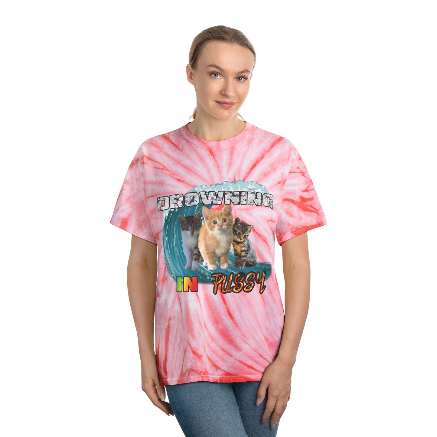DROWNING IN PUSSY Tie-Dye Tee
