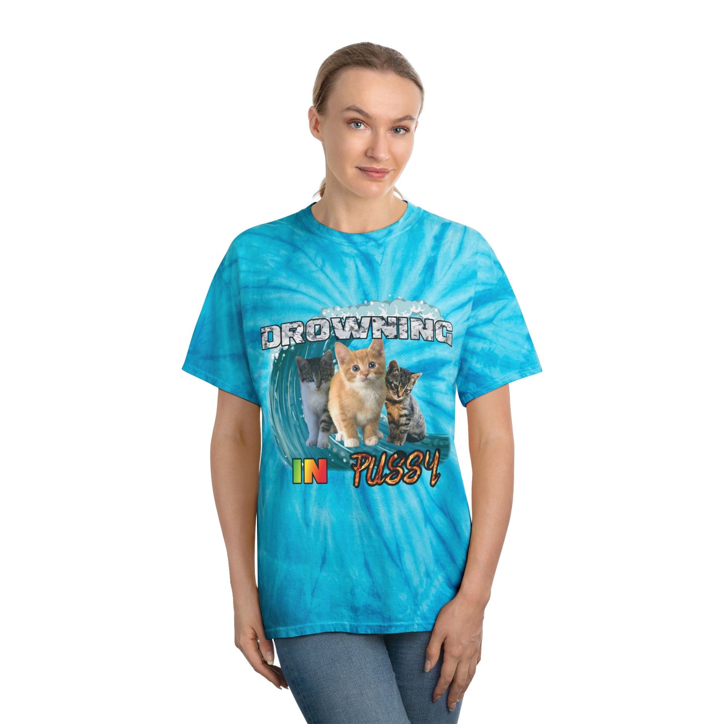 DROWNING IN PUSSY Tie-Dye Tee