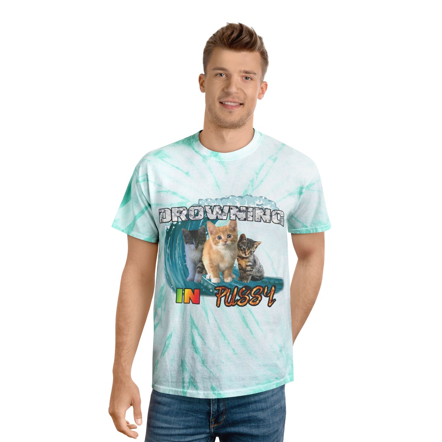 DROWNING IN PUSSY Tie-Dye Tee