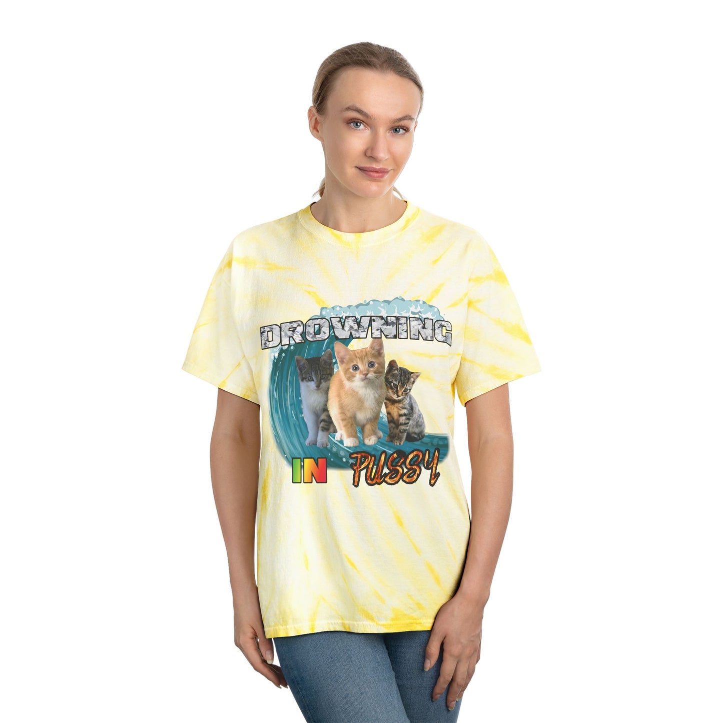 DROWNING IN PUSSY Tie-Dye Tee