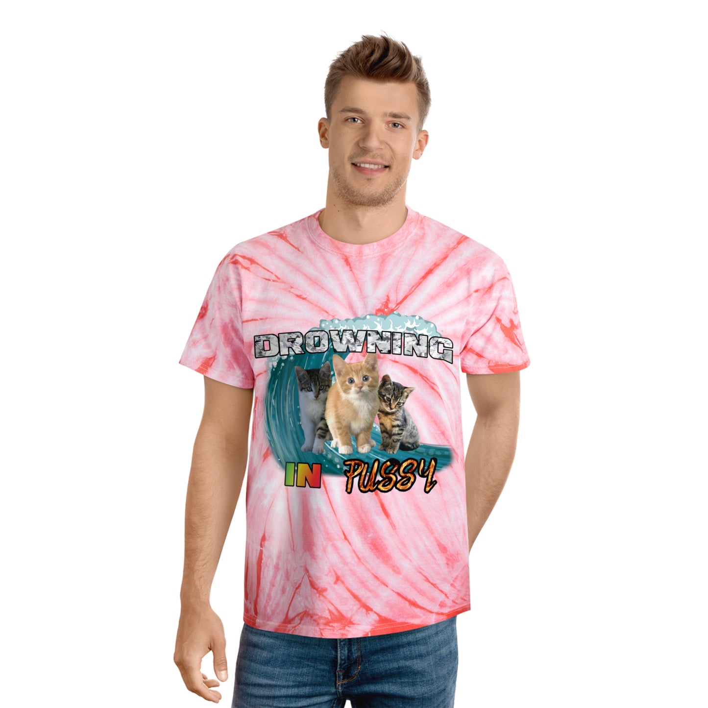 DROWNING IN PUSSY Tie-Dye Tee