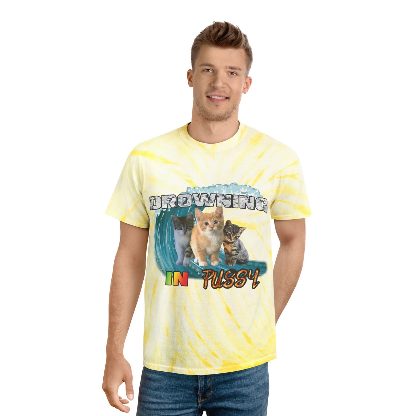 DROWNING IN PUSSY Tie-Dye Tee