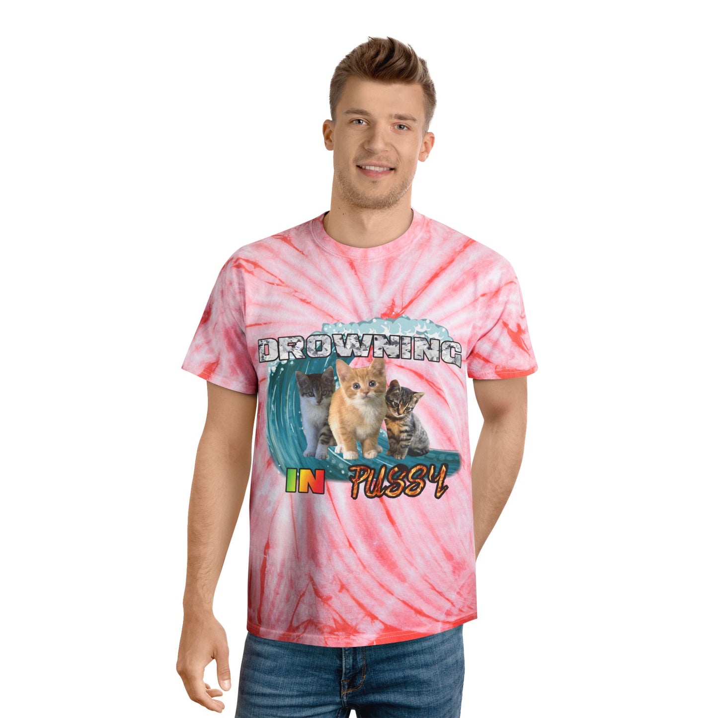 DROWNING IN PUSSY Tie-Dye Tee