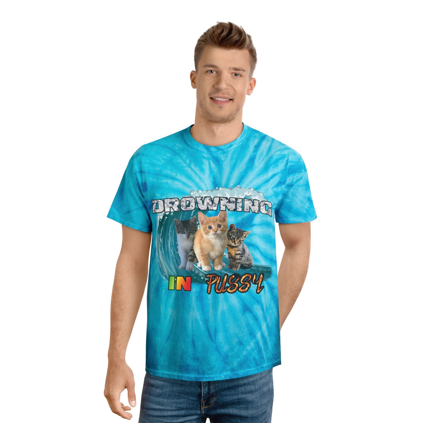 DROWNING IN PUSSY Tie-Dye Tee